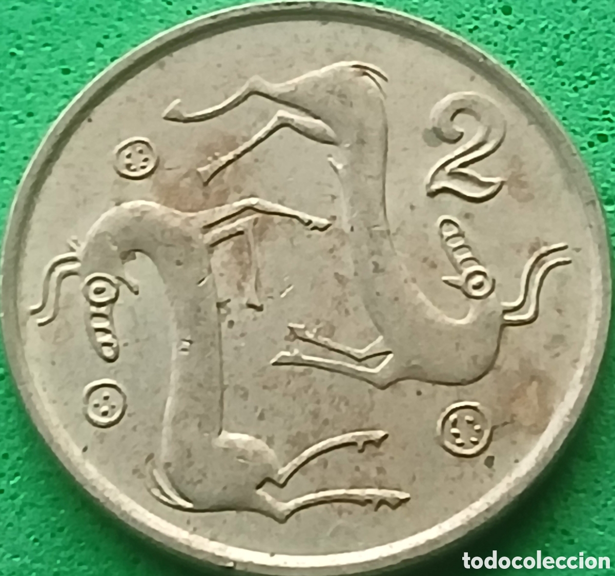 Monedas antiguas de Europa: Chipre 2 cents 1996 km#54.3