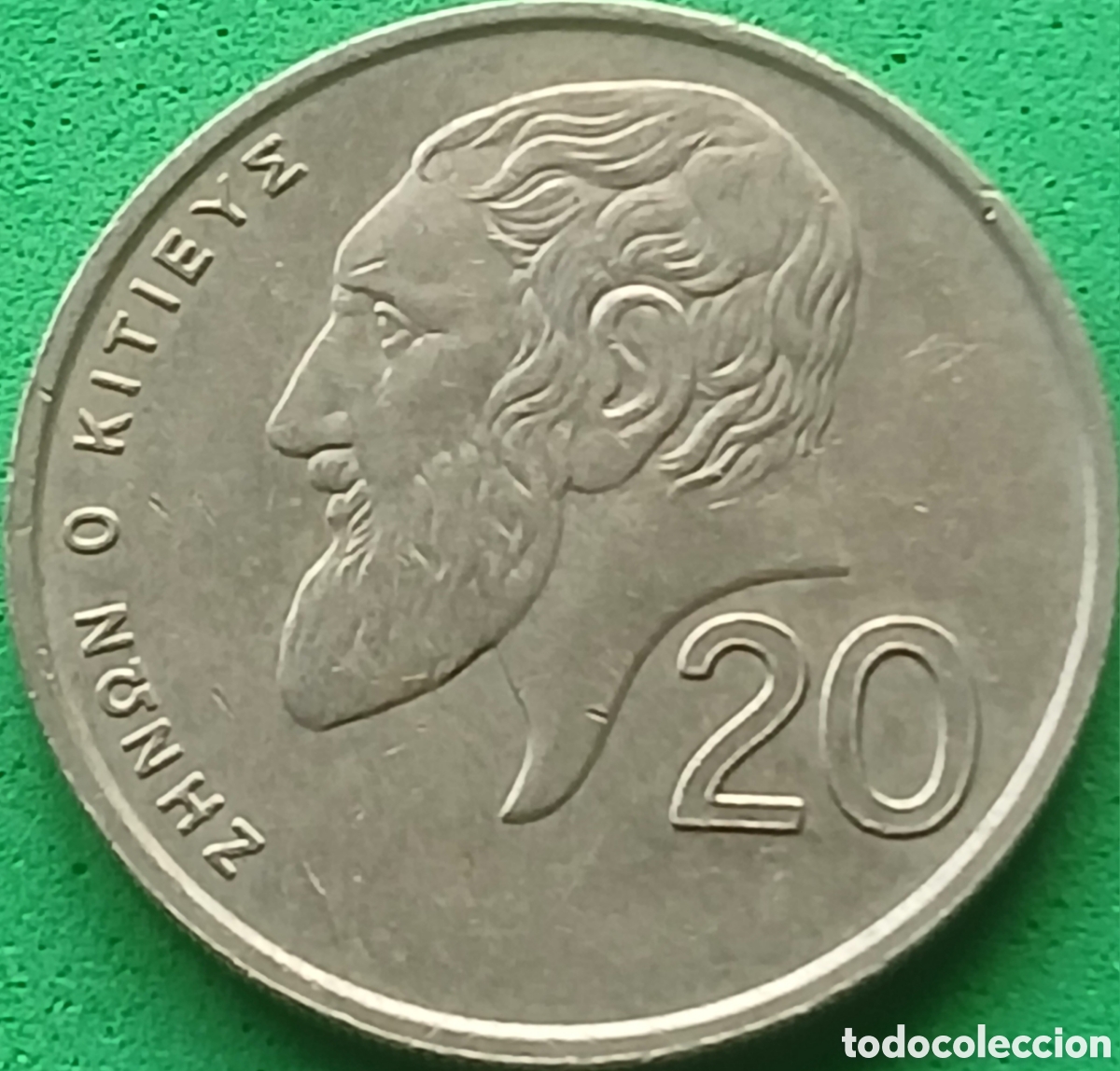 Monedas antiguas de Europa: Chipre 20 cents 1993 km#62.2