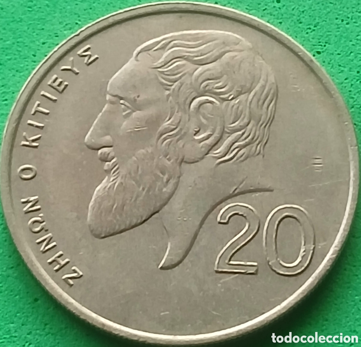 Monedas antiguas de Europa: Chipre 20 cents 1989 km#62.1