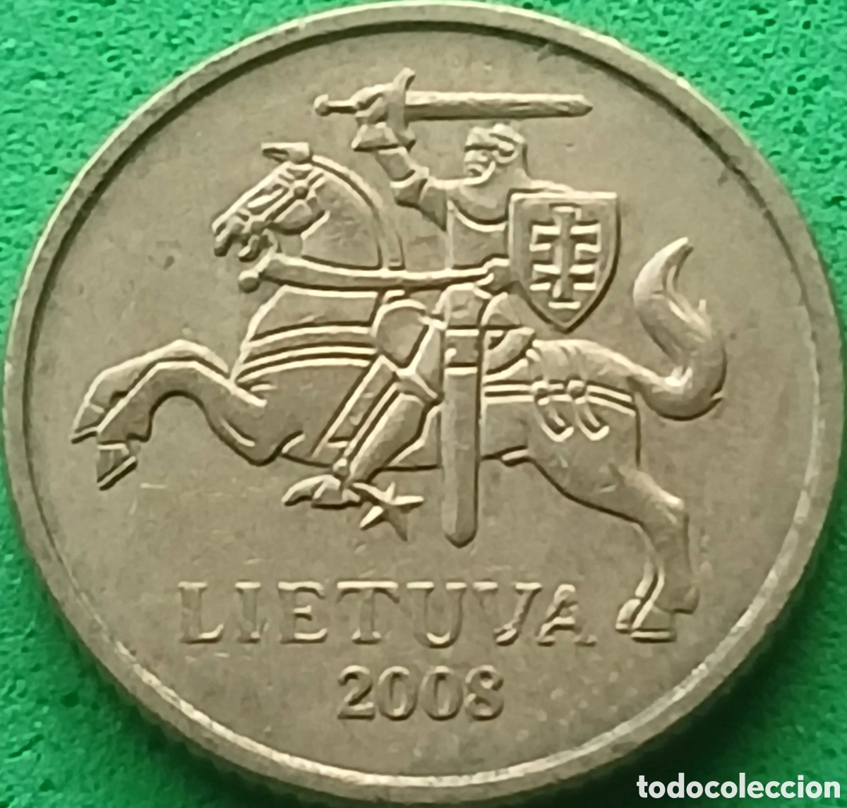 Monedas antiguas de Europa: Lituania 10 centu 2008 km#106