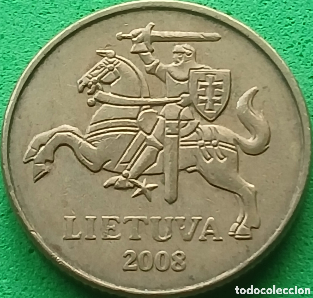 Monedas antiguas de Europa: Lituania 20 centu 2008 km#107