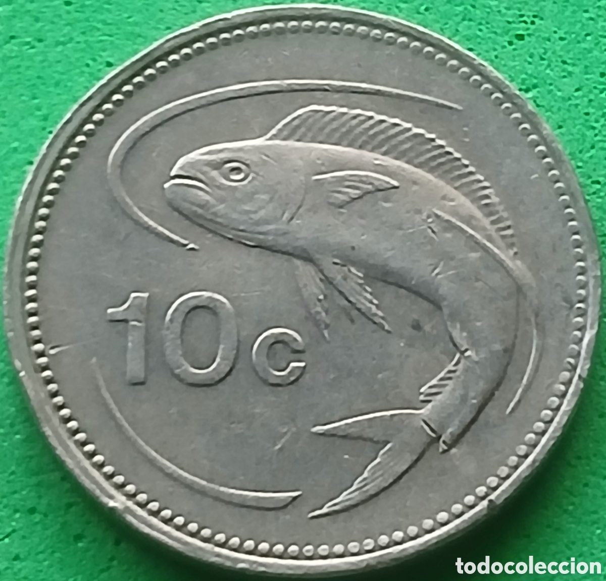 Monedas antiguas de Europa: Malta 10 cents 1991 km#96