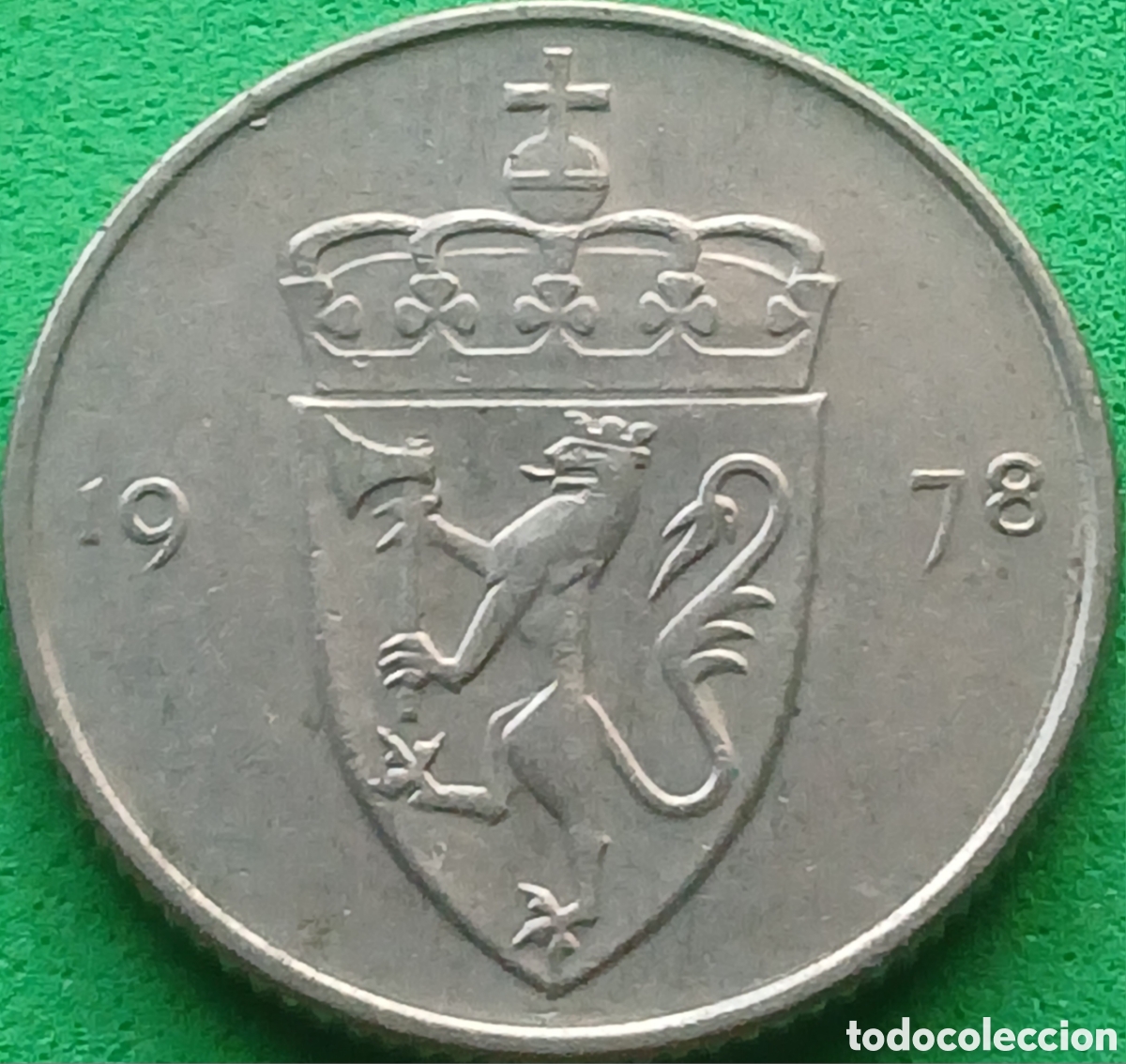 Monedas antiguas de Europa: Noruega 50 ore 1978 km#418