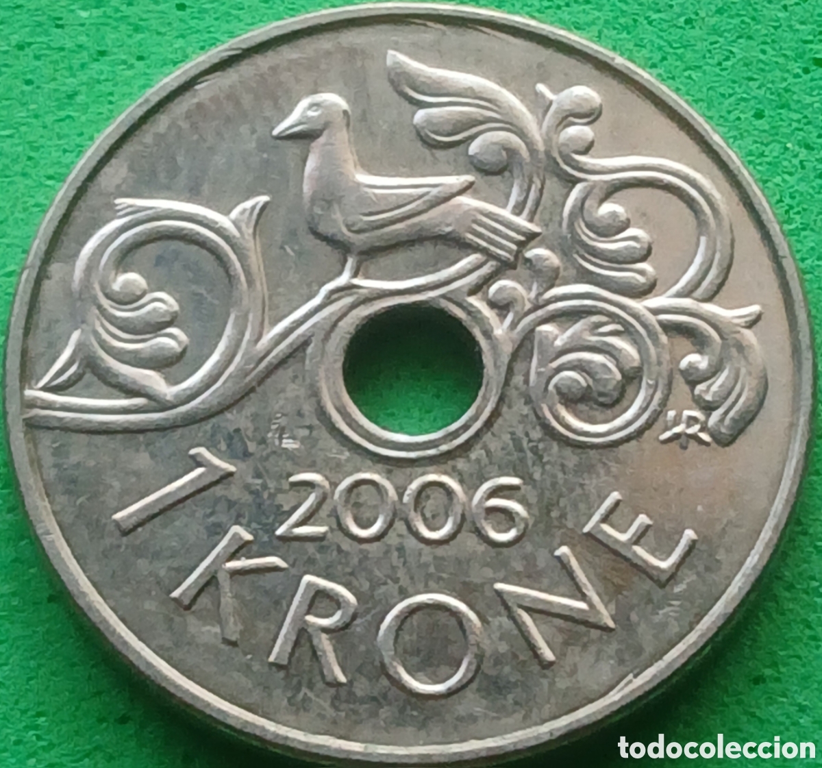 Monedas antiguas de Europa: Noruega 1 corona 2006 km#462