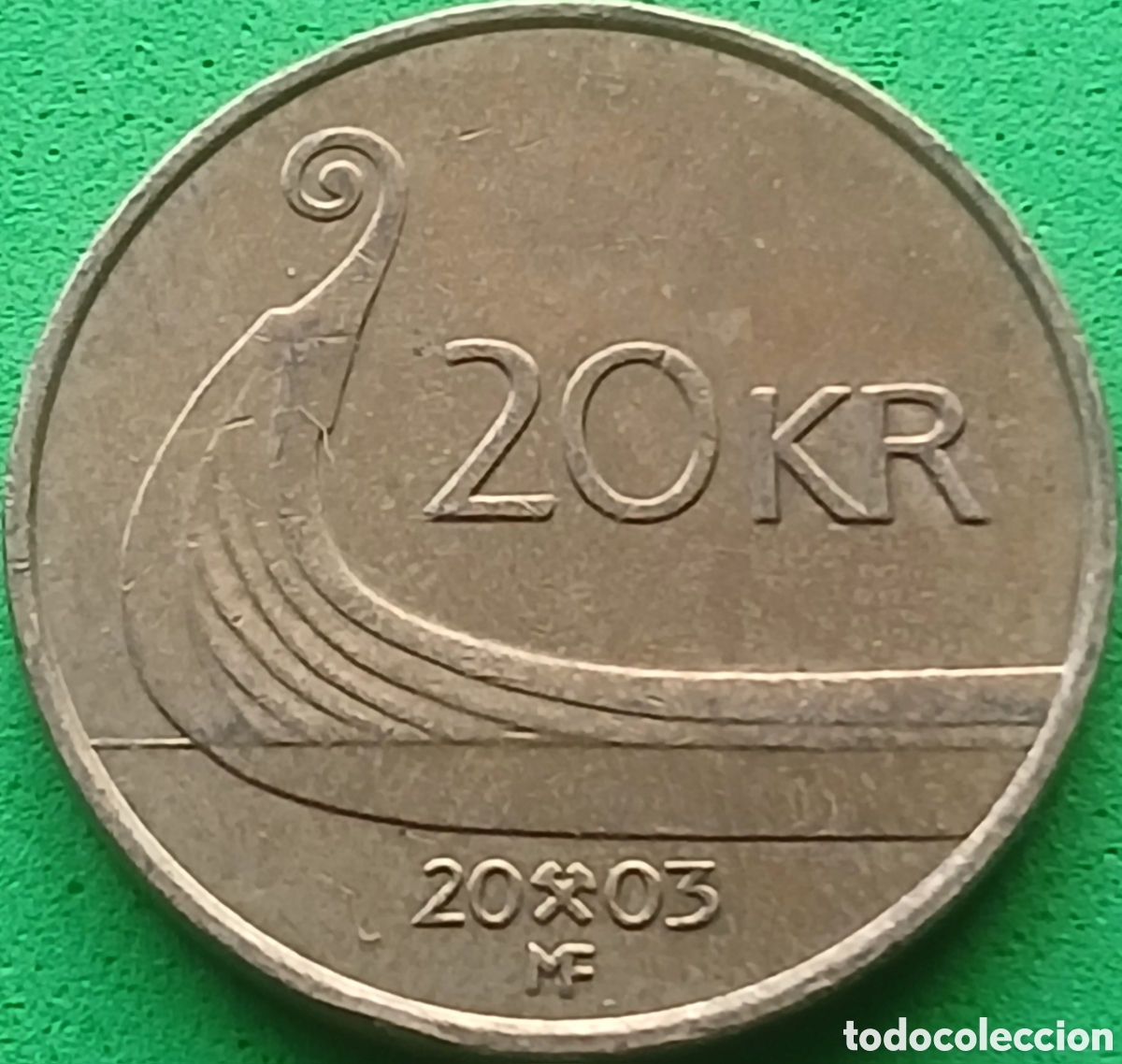 Monedas antiguas de Europa: Noruega 20 coronas 2003 km#453