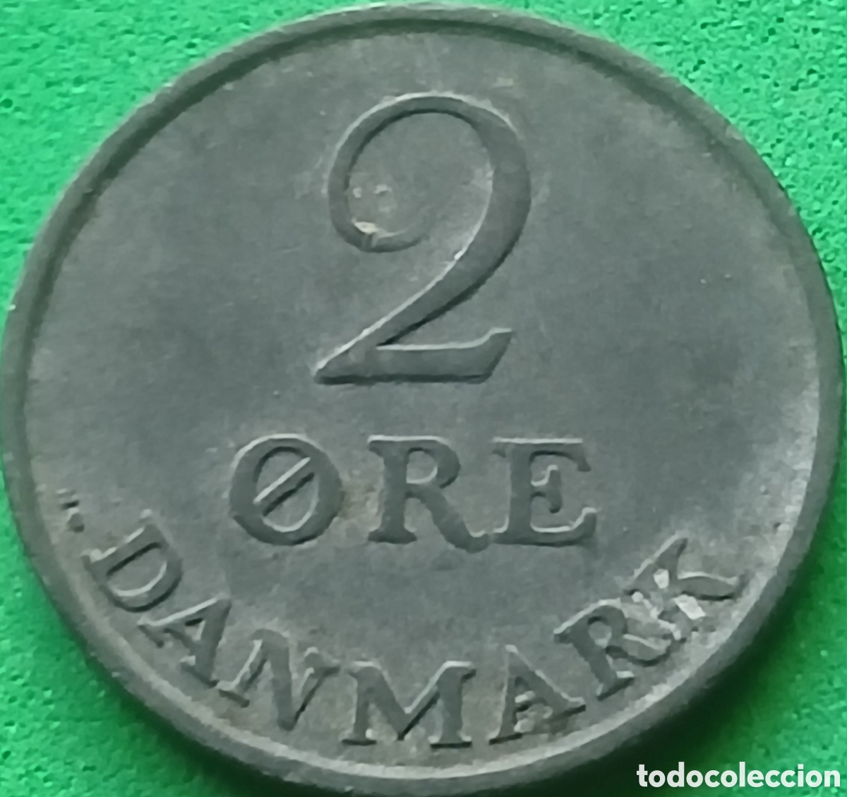 Monedas antiguas de Europa: Dinamarca 2 ore 1954 km#840