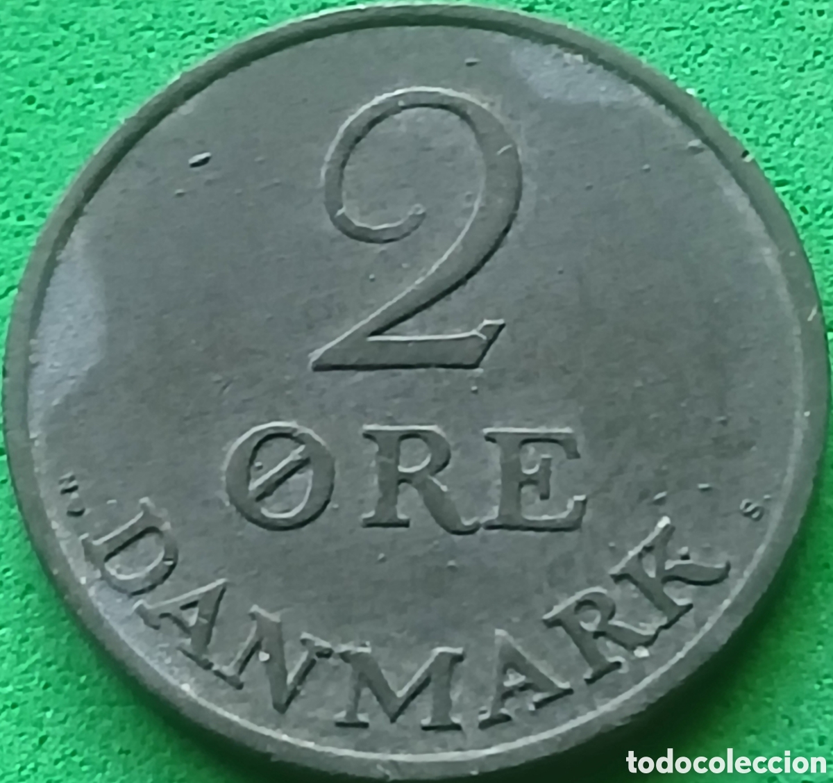 Monedas antiguas de Europa: Dinamarca 2 ore 1955 km#840