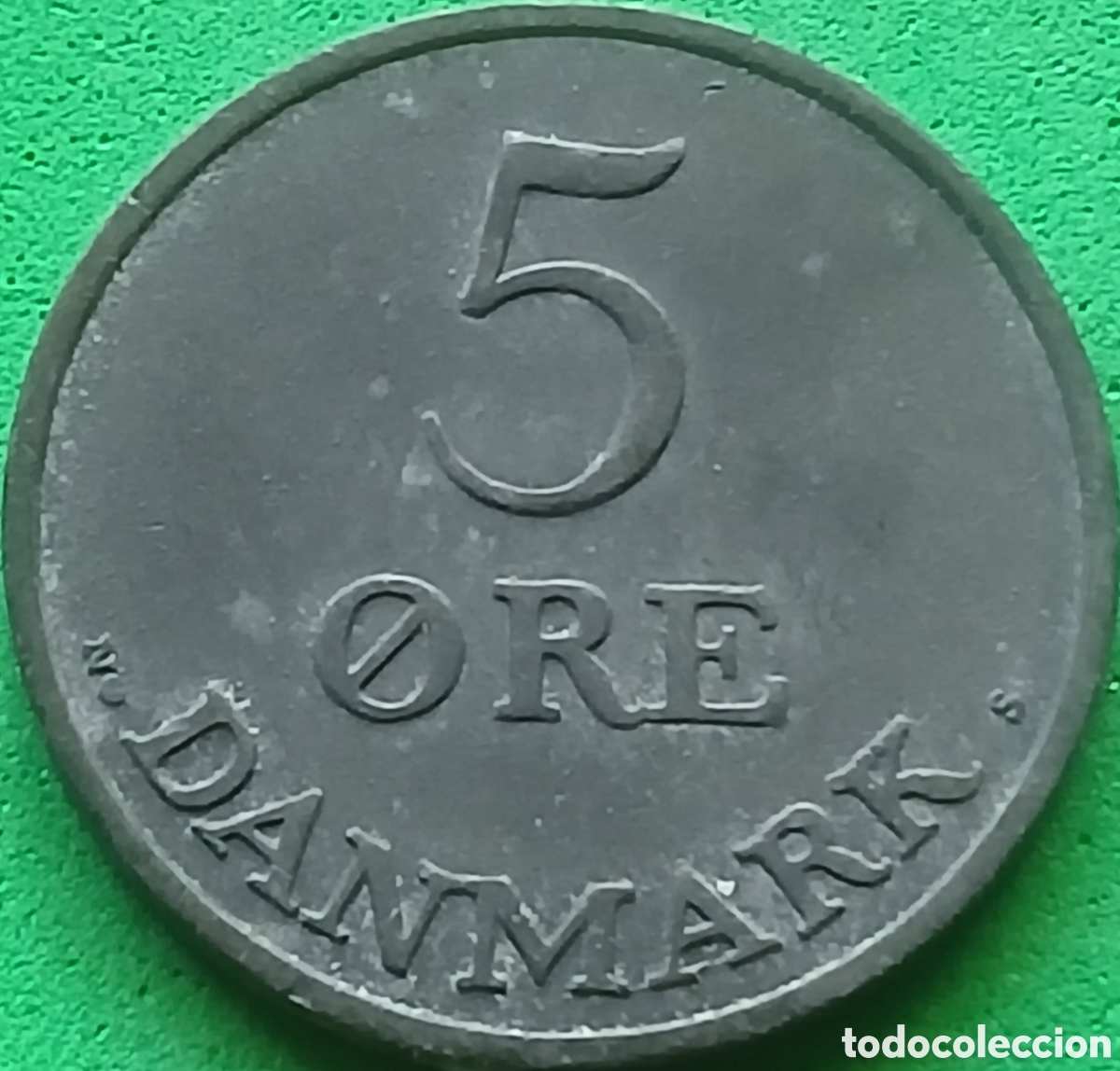 Alte M&uuml;nzen aus Europa: Dinamarca 5 ore 1953 km#843