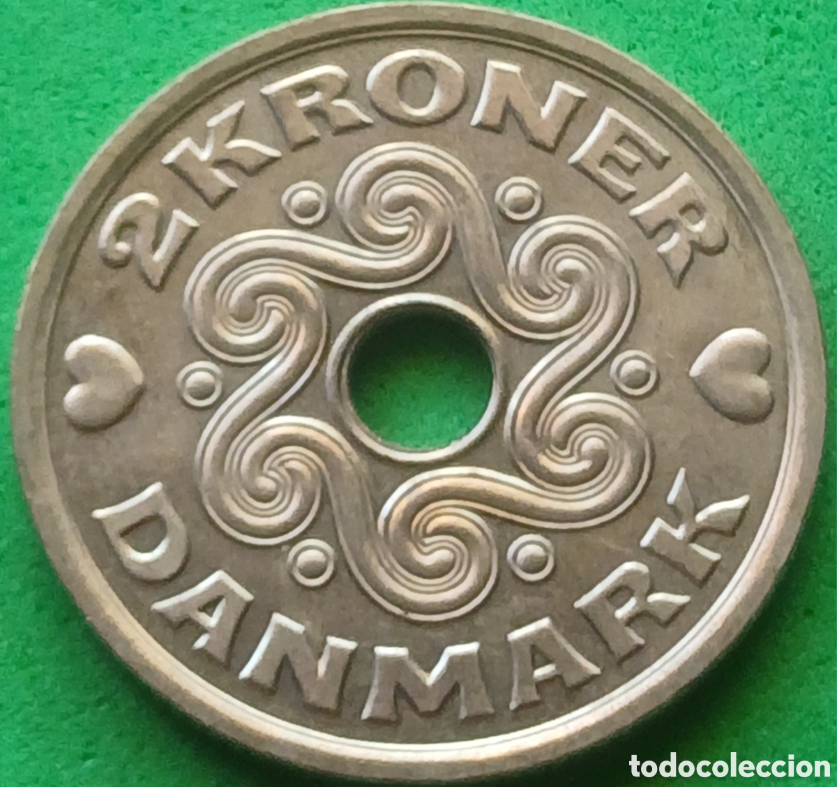 Monedas antiguas de Europa: Dinamarca 2 coronas 2001 km#874