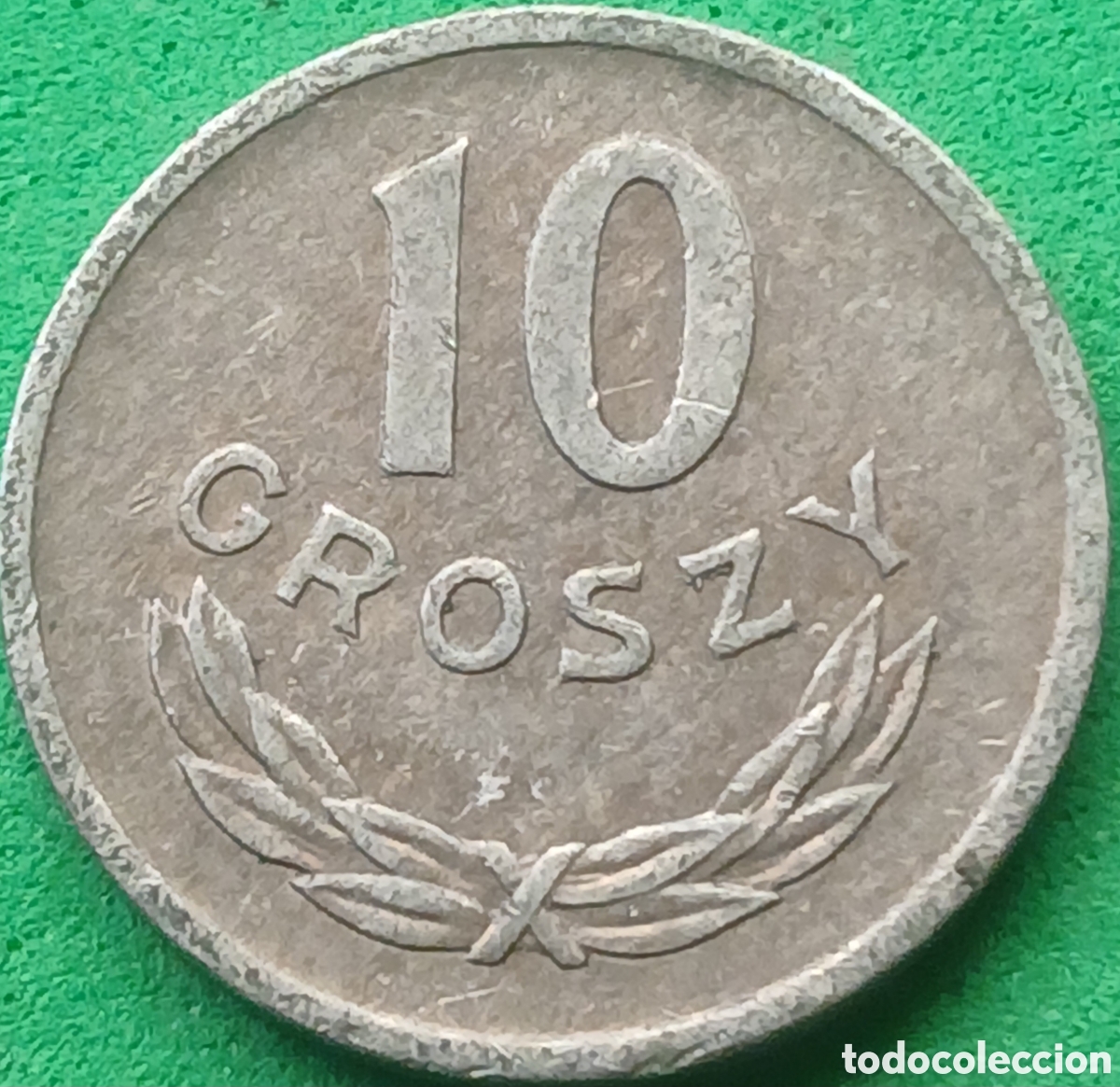 Monedas antiguas de Europa: Polonia 10 groszy 1971 Y#AA47