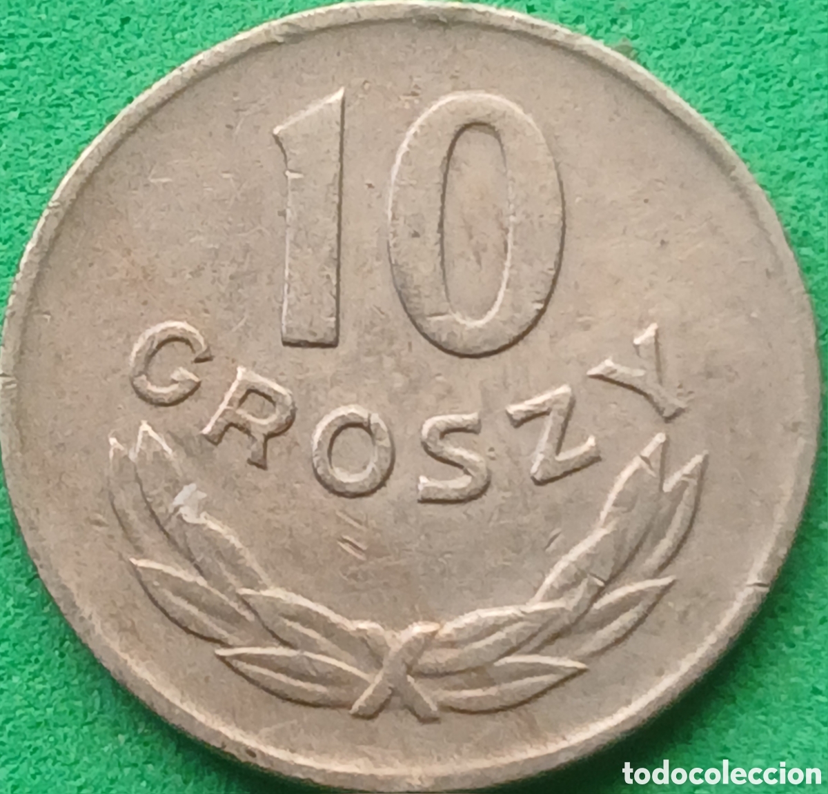 Monedas antiguas de Europa: Polonia 10 groszy 1949 Y#42