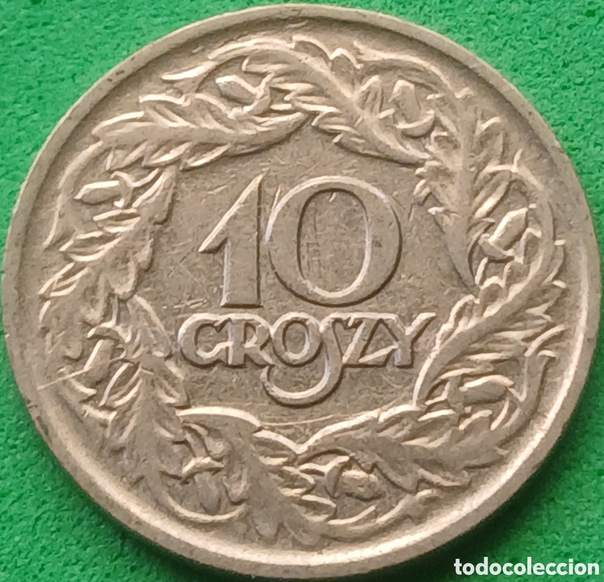 Monedas antiguas de Europa: Polonia 10 groszy 1923 Y#11