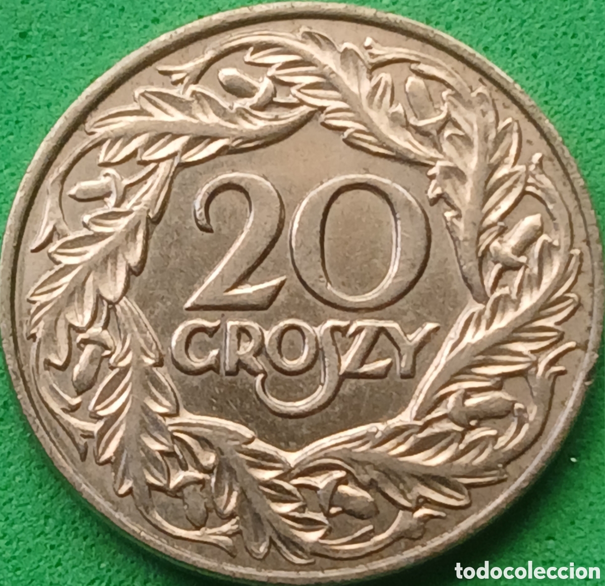 Monedas antiguas de Europa: Polonia 20 groszy 1923 Y#12