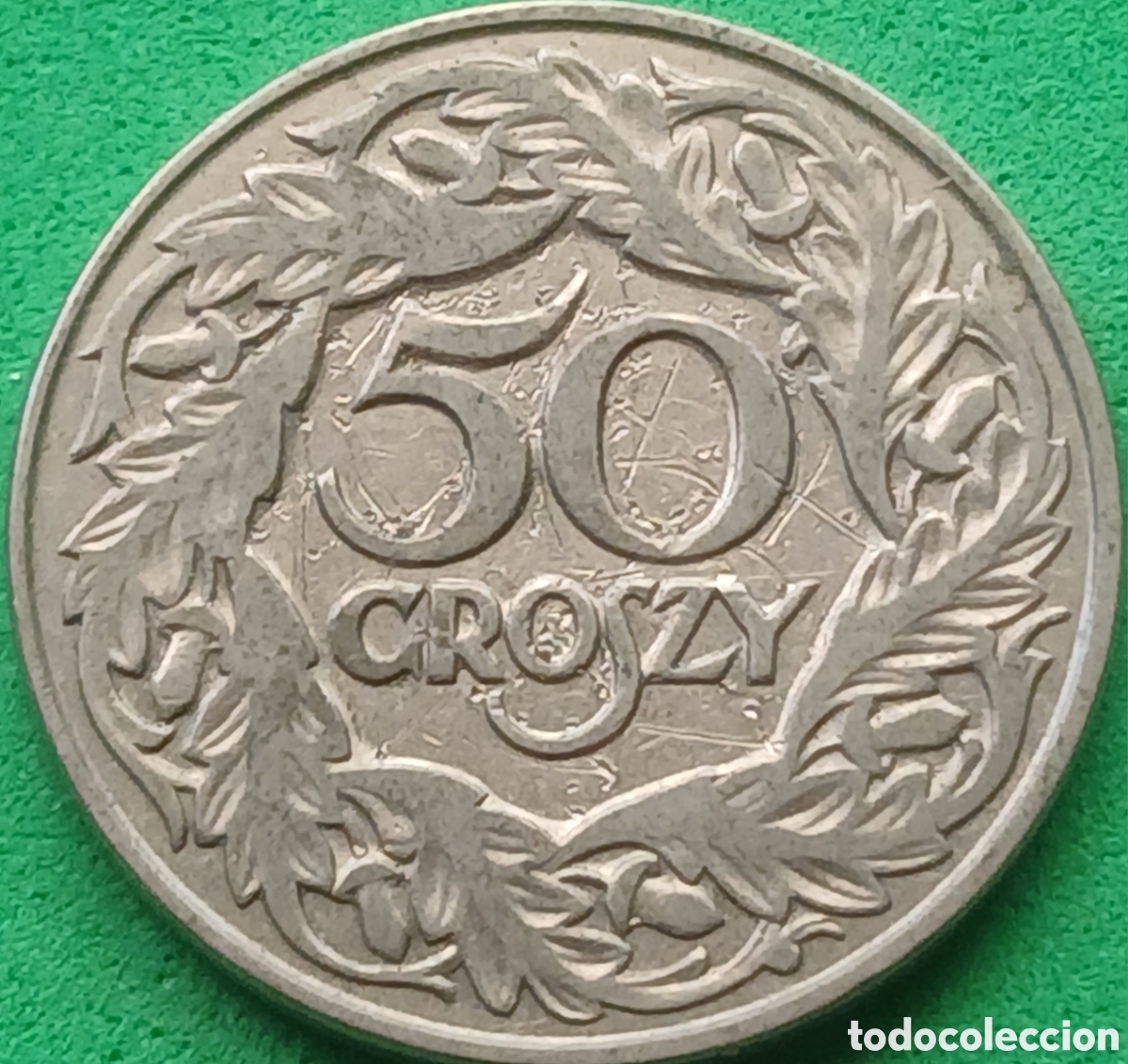 Monedas antiguas de Europa: Polonia 50 groszy 1923 Y#13