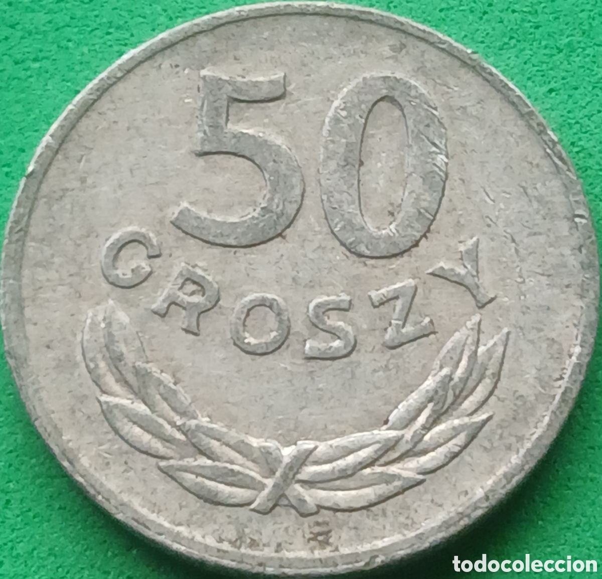 Monedas antiguas de Europa: Polonia 50 groszy 1978 Y#48.1 ceca &rdquo;MW&rdquo;