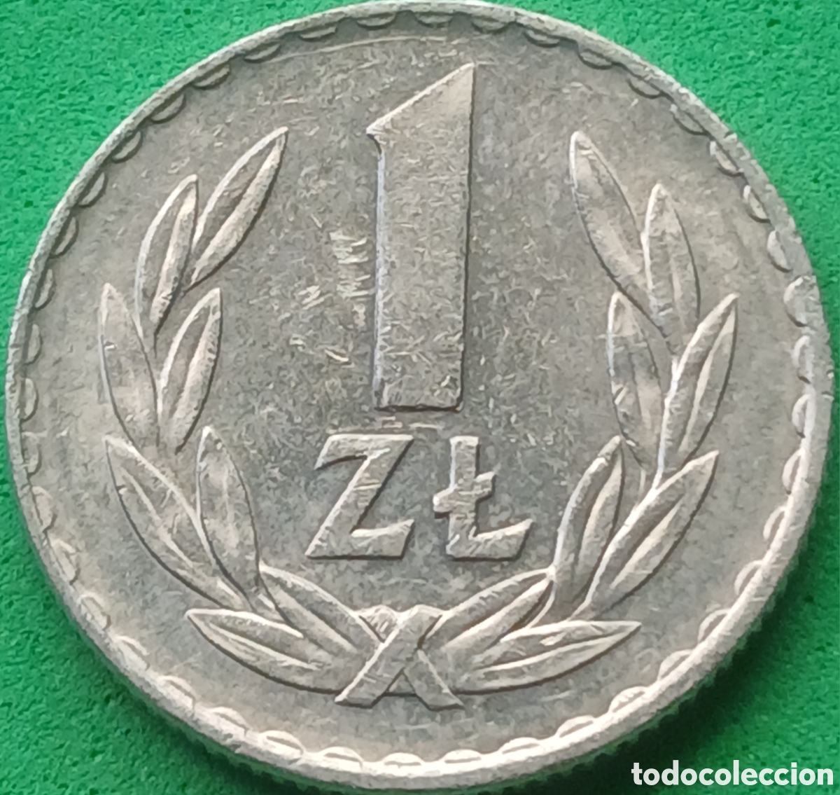 Monedas antiguas de Europa: Polonia 1 zloty 1974 Y#49.1