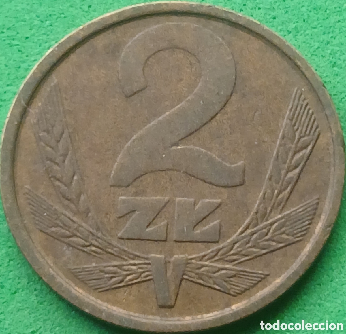 Monedas antiguas de Europa: Polonia 2 zlote 1980 Y#80.1