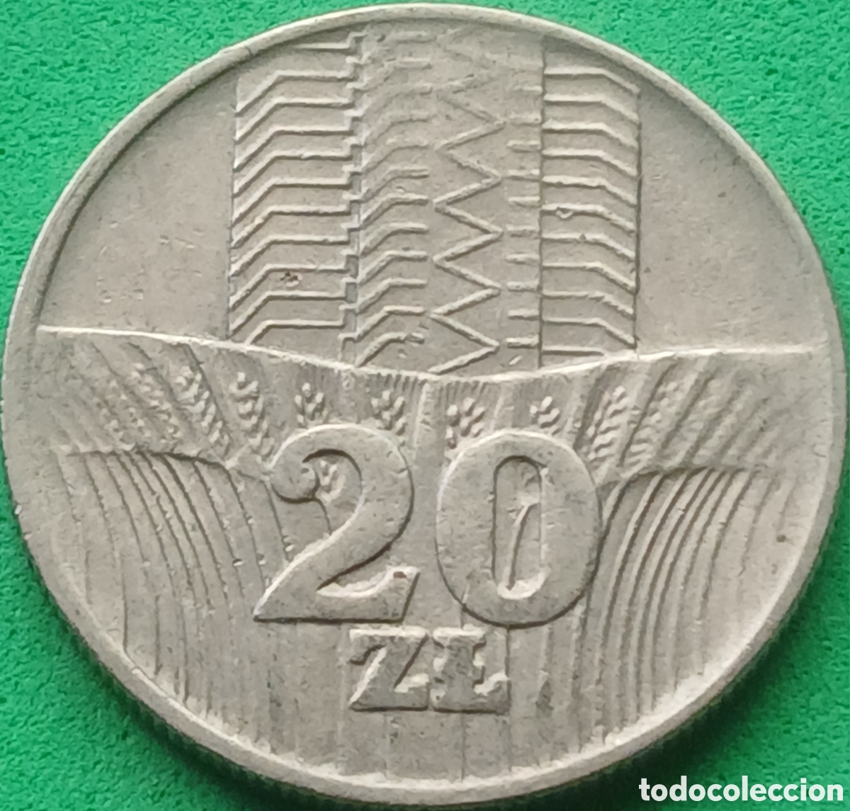 Monedas antiguas de Europa: Polonia 20 zlotych 1976 Y#67