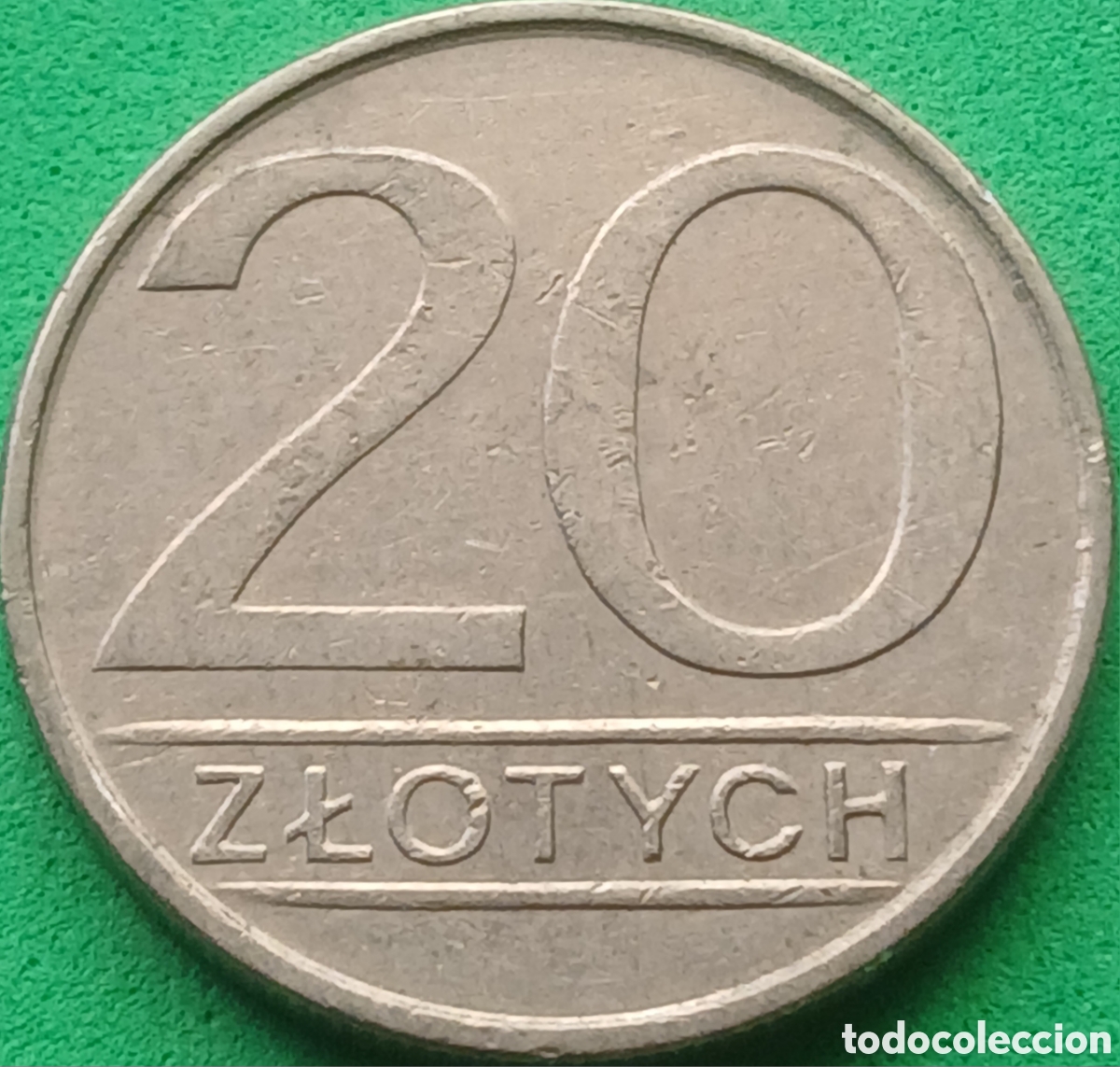 Monedas antiguas de Europa: Polonia 20 zlotych 1986 Y#153.1