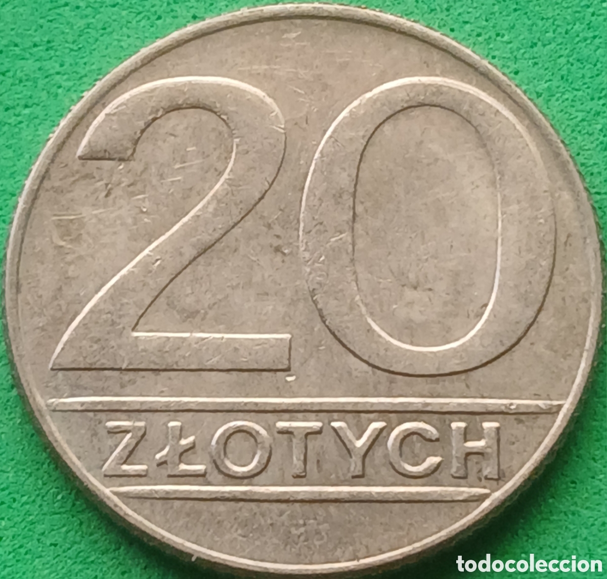 Monedas antiguas de Europa: Polonia 20 zlotych 1990 Y#153.2