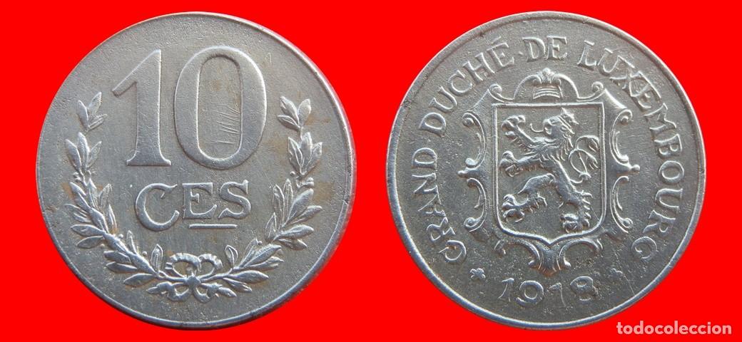 Monedas antiguas de Europa: 10 CENTIMOS 1918 LUXEMBURGO-155292