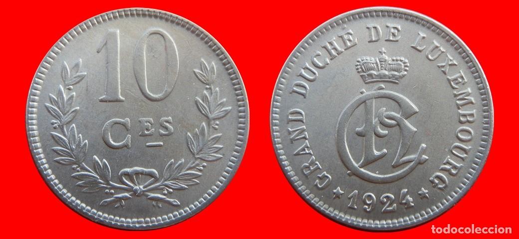 Monedas antiguas de Europa: 10 CENTIMOS 1924 LUXEMBURGO-155293