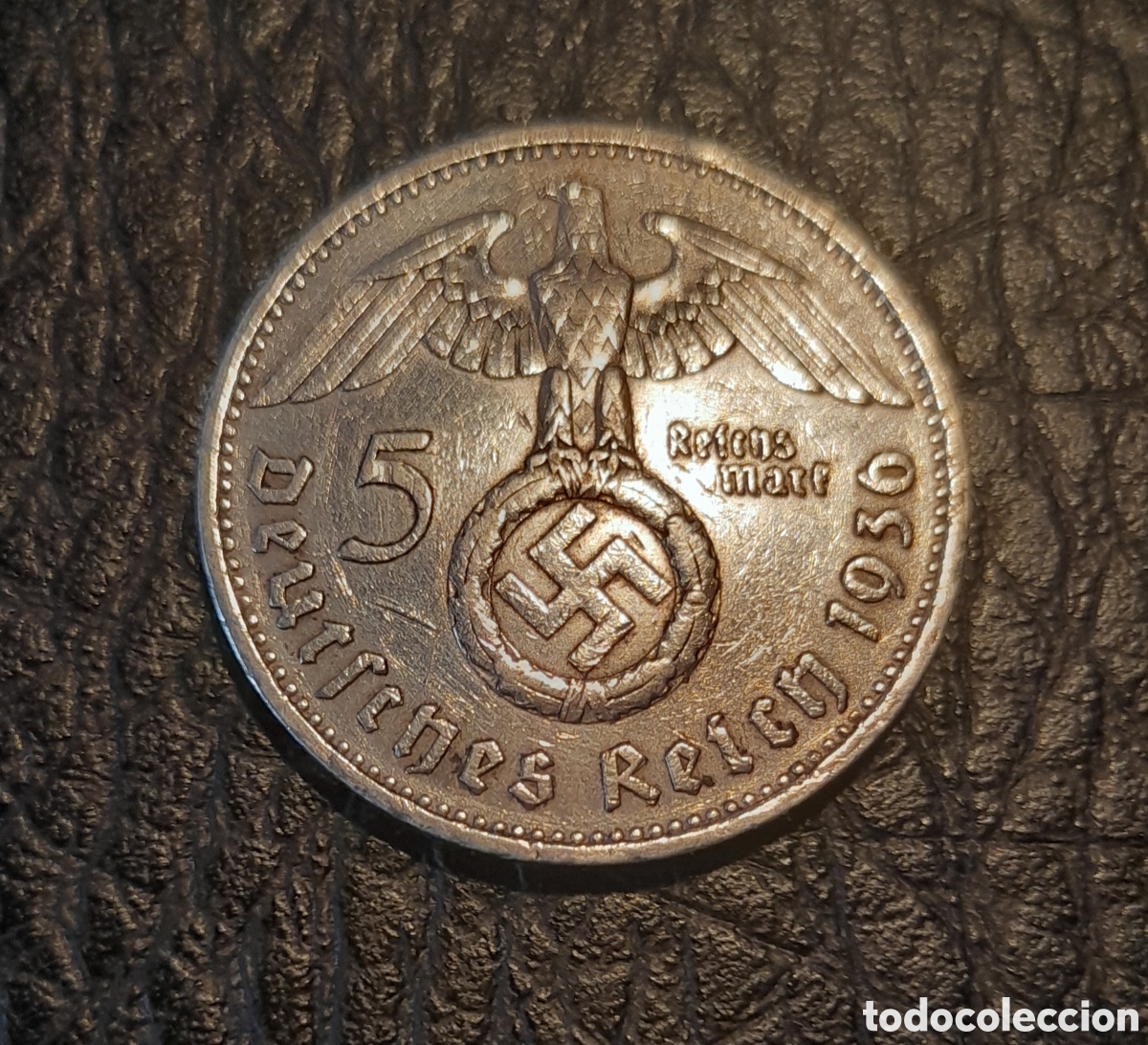 Monedas antiguas de Europa: Moneda 5 marcos III Reich 1936