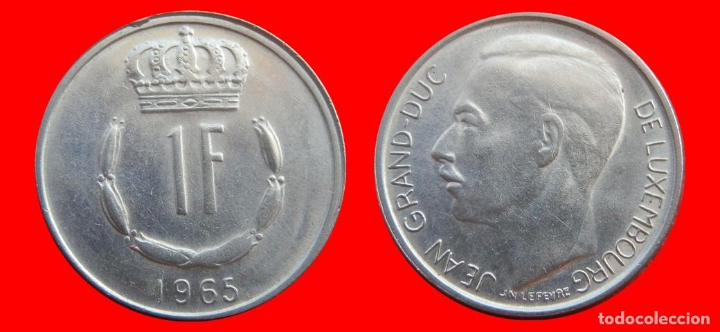 Monedas antiguas de Europa: 1 FRANCO 1965 LUXEMBURGO-155295