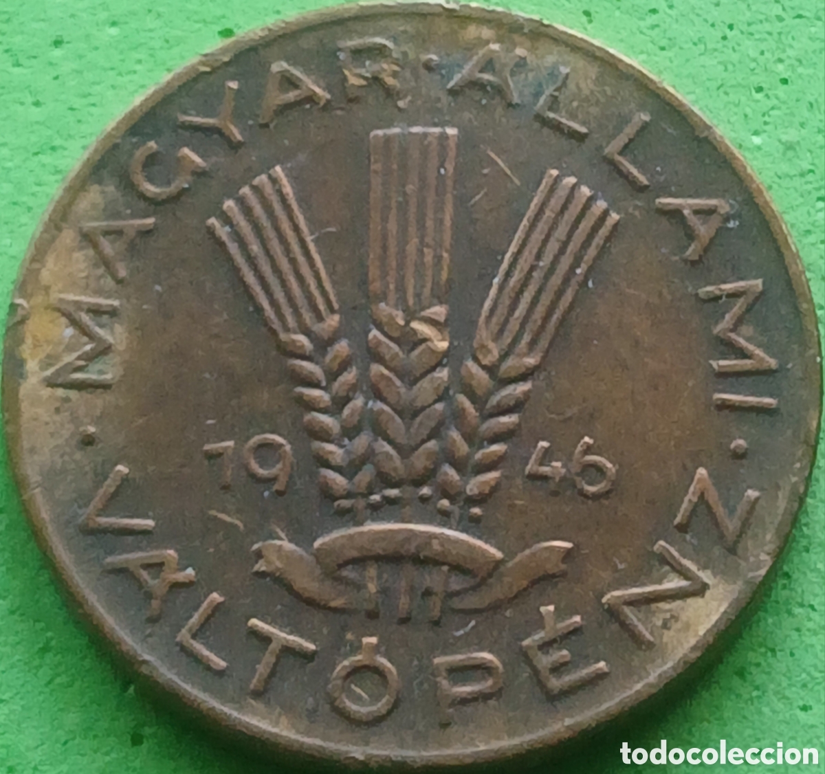 Monedas antiguas de Europa: Hungr&iacute;a 20 filler 1946 km#531