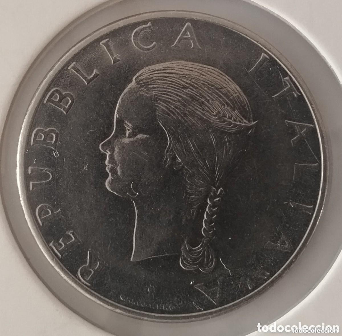 Old Coins of Europe: MONEDA DE ITALIA DE 100 LIRAS 1979 FAO (FOTO)