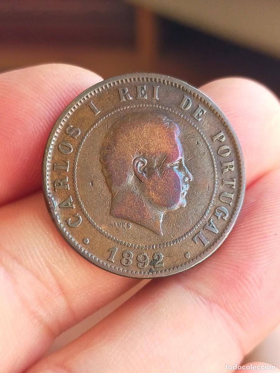 Monedas antiguas de Europa: MONEDA DE 20 VEINTE REIS PORTUGAL 1892 MUY BUENA CONSERVACION