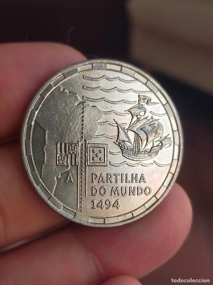Monedas antiguas de Europa: MONEDA DE 200 DOSCIENTOS ESCUDOS PORTUGAL 1994 1494 PARTIDA NUEVO MUNDO EXCELENTE CONSERVACION