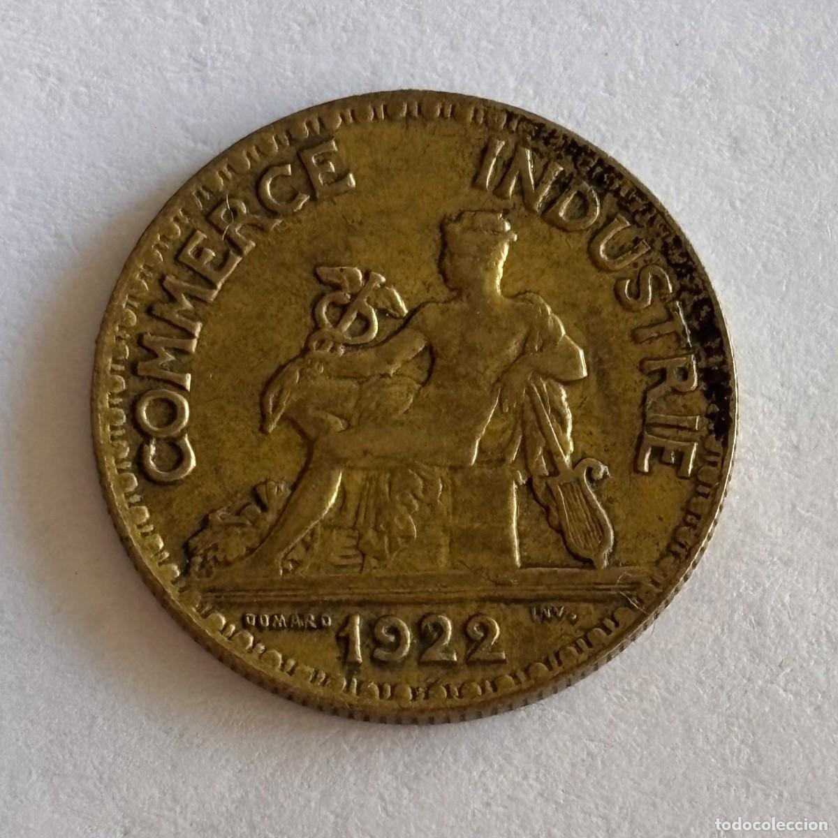 Old Coins of Europe: MONEDA DE 50 C&Eacute;NTIMOS FRANCIA 1922 (FOTO)