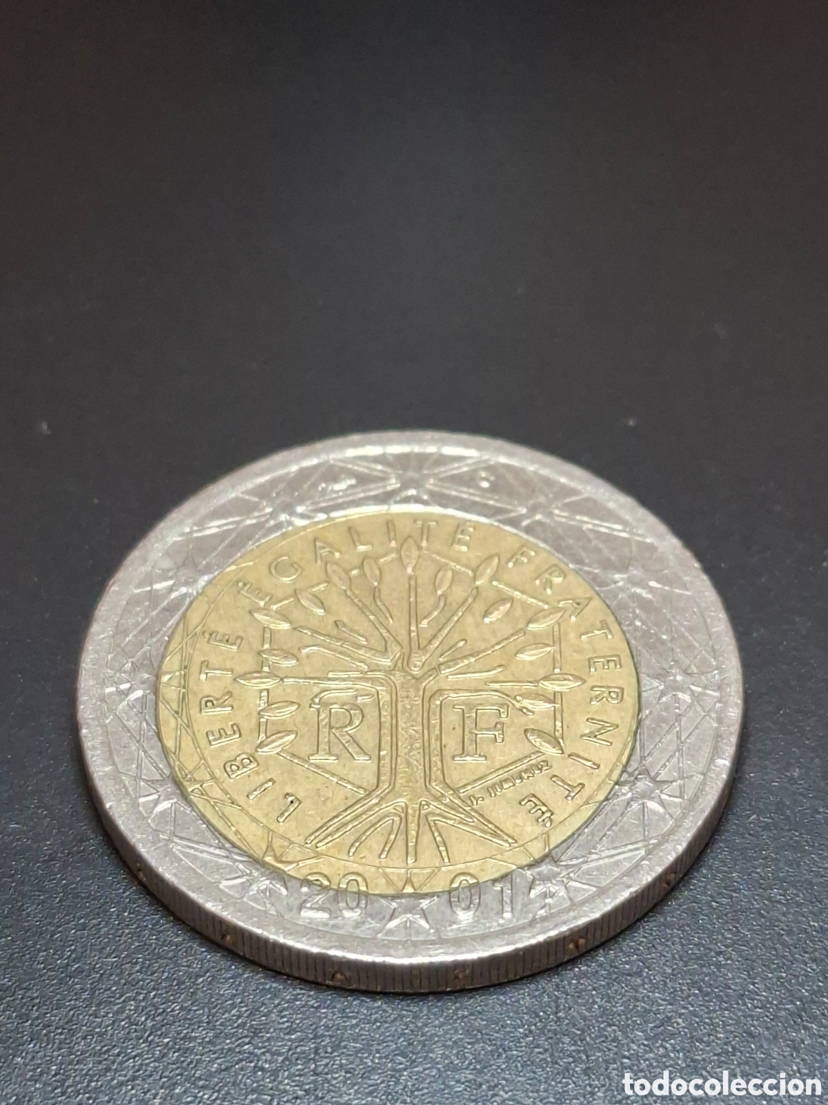 Monedas antiguas de Europa: FRANCIA 2001 NUCLEO DESPLAZADO