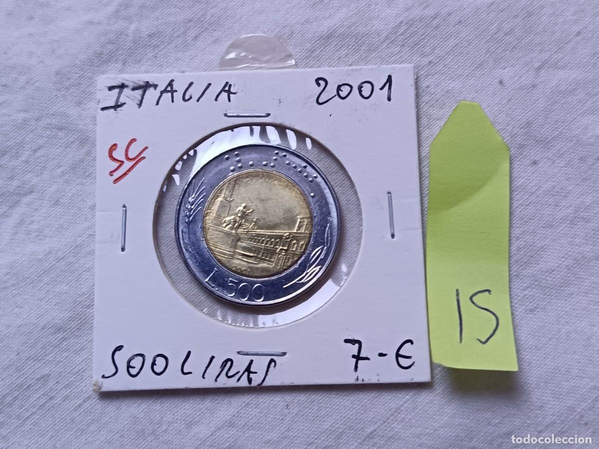 Old Coins of Europe: Moneda Bimet&aacute;lica, en estuche de Cart&oacute;n, Italia, con notas en el cart&oacute;n