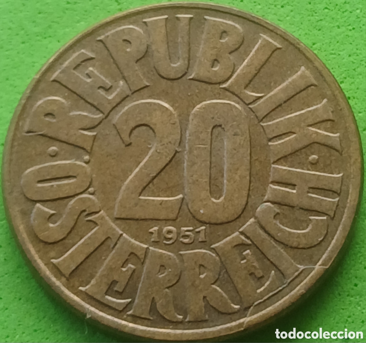 Monedas antiguas de Europa: Austria 20 groschen 1951 km#2877