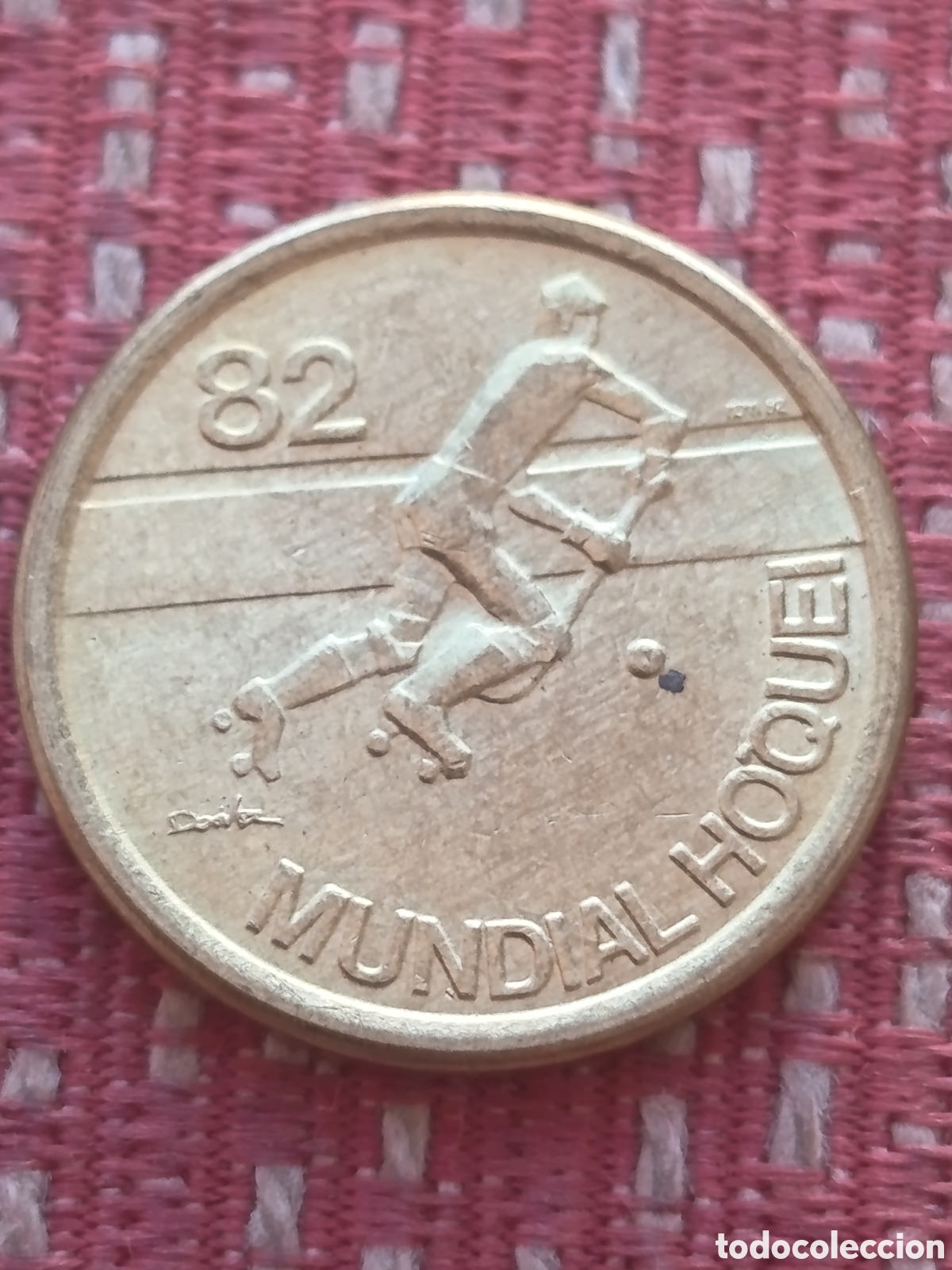 Monedas antiguas de Europa: Portugal 1 Escudo Mundial de Hockey 1982