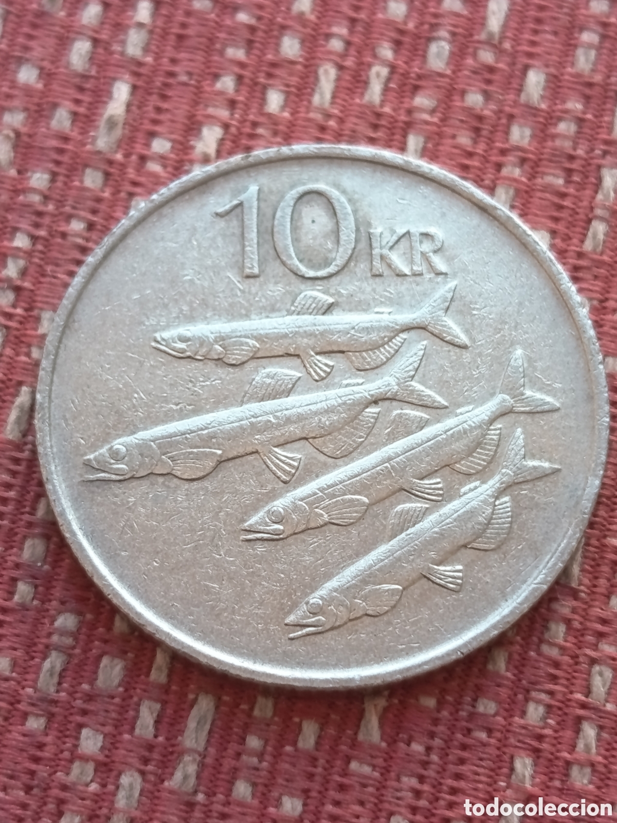 Monedas antiguas de Europa: Islandia 10 Coronas 1987