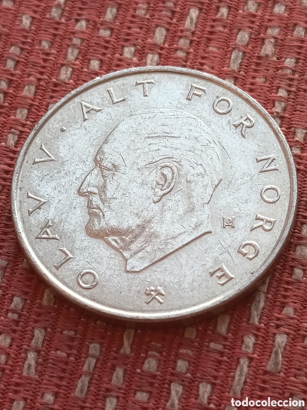Monedas antiguas de Europa: Noruega 1 Corona 1991