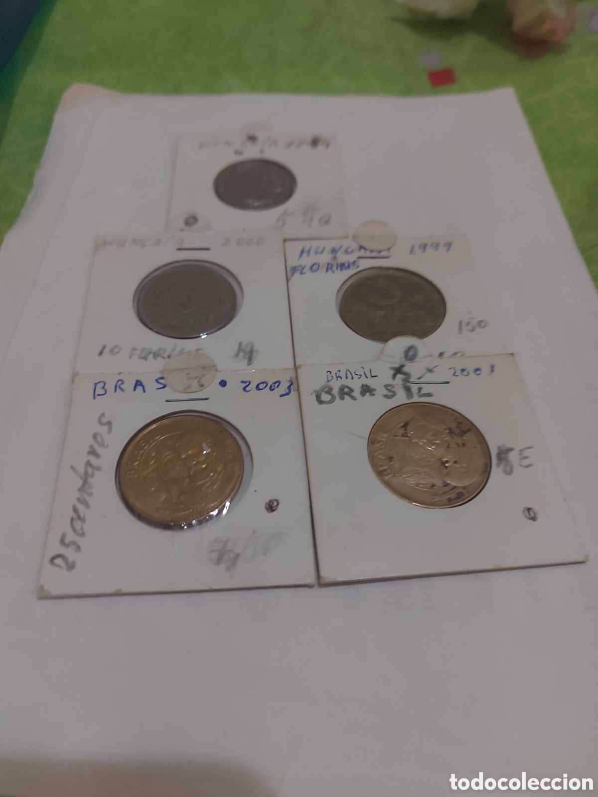 Moedas antigas da Europa: 3 monedas Hungria2 Bra