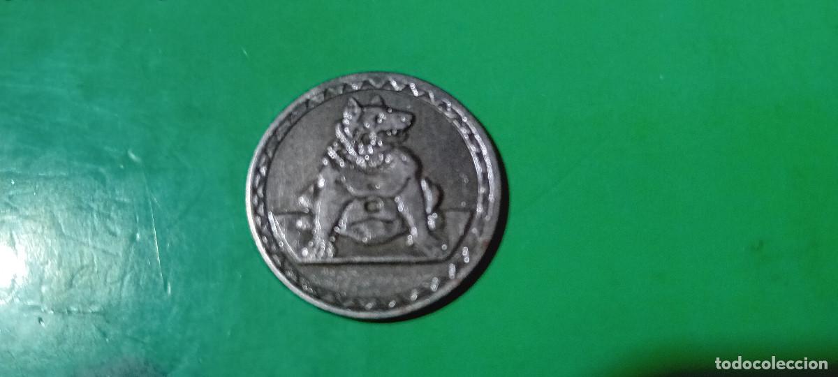 Monedas antiguas de Europa: AACHEN, ALEMANIA, 25 PFG 1920, HIERRO, NOTGELD. MONEDA DE NECESIDAD