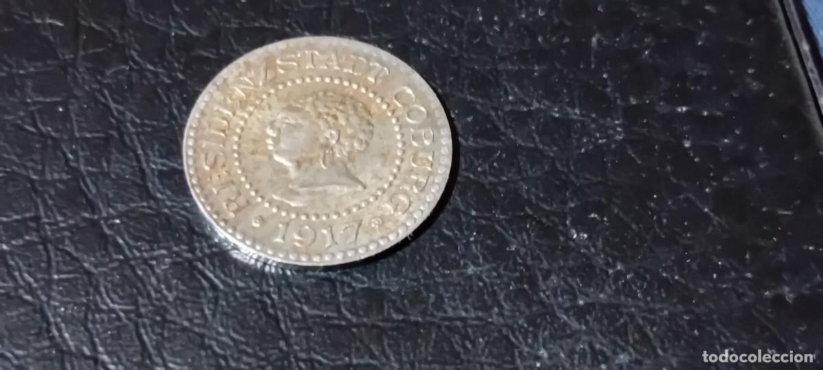 Monedas antiguas de Europa: COBURG, ALEMANIA, 10 PFG 1917 HIERRO, NOTGELD, MONEDA DE NECESIDAD