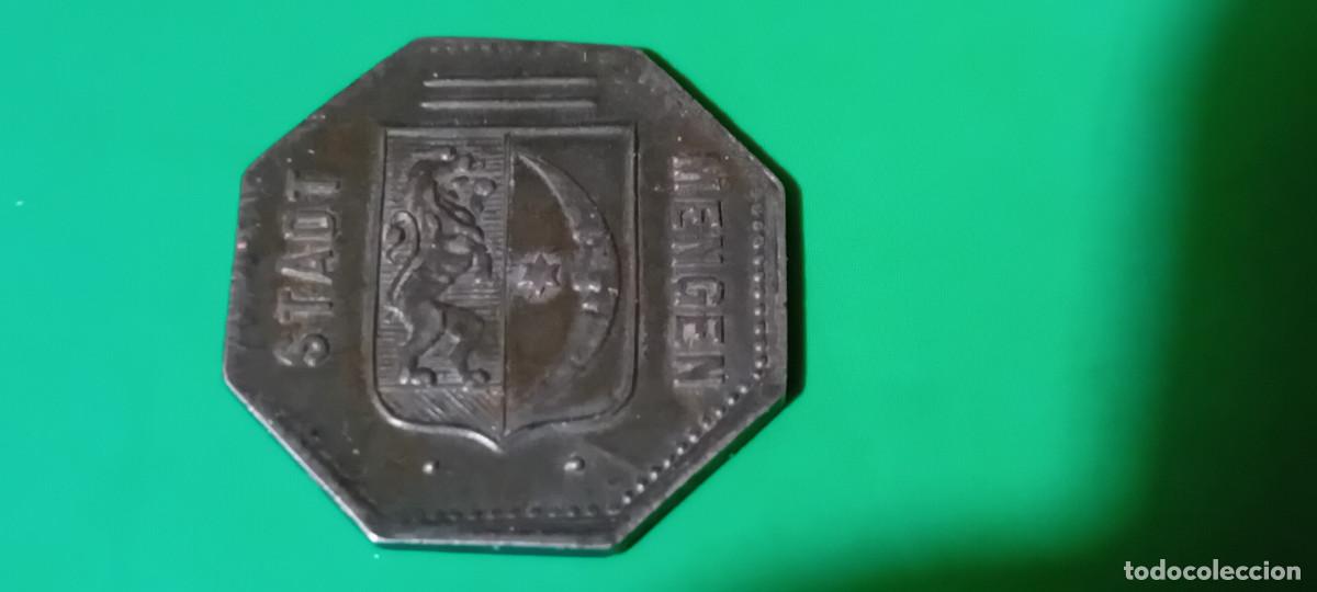 Monedas antiguas de Europa: MENDEN, ALEMANIA, 10PFG 1918, HIERRO, NOTGELD, MONEDA DE NECESIDAD