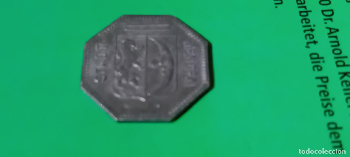 Monedas antiguas de Europa: MENDEN, ALEMANIA, 10PFG 1918, CINC, NOTGELD, MONEDA DE NECESIDAD