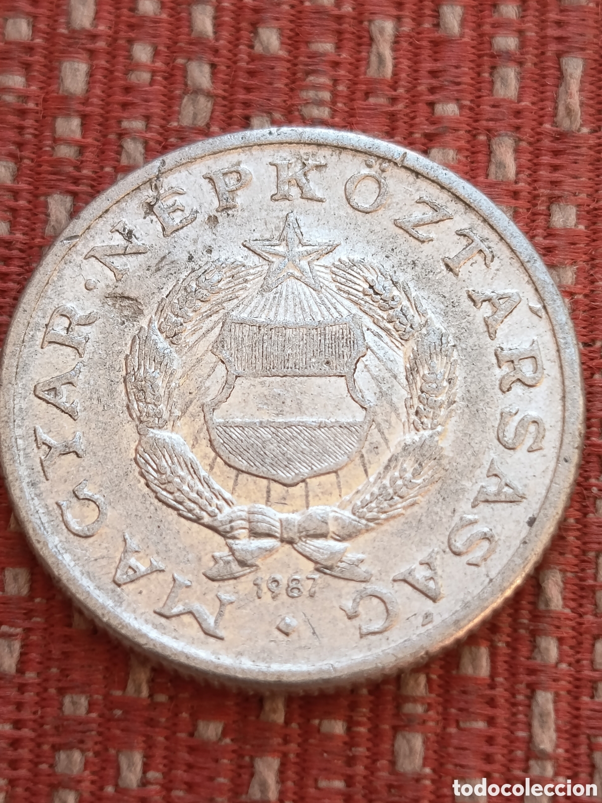 Monedas antiguas de Europa: Hungr&iacute;a 1 Forint 1987 BP