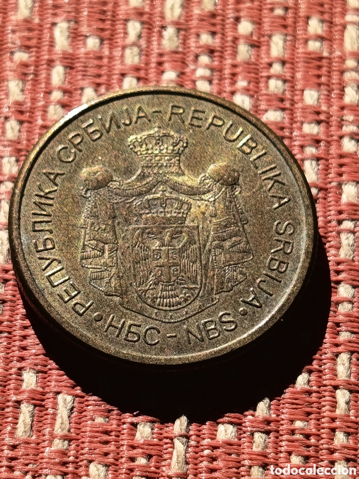 Monedas antiguas de Europa: Serbia 1 Dinar 2019 Serbia