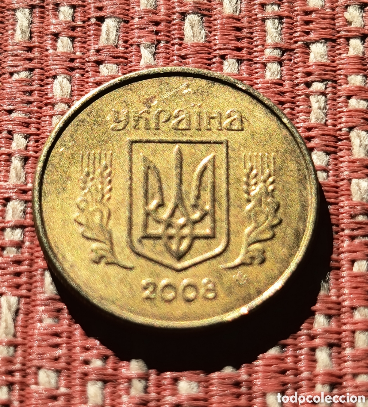 Monedas antiguas de Europa: Ucrania 10 Kopiyok 2008