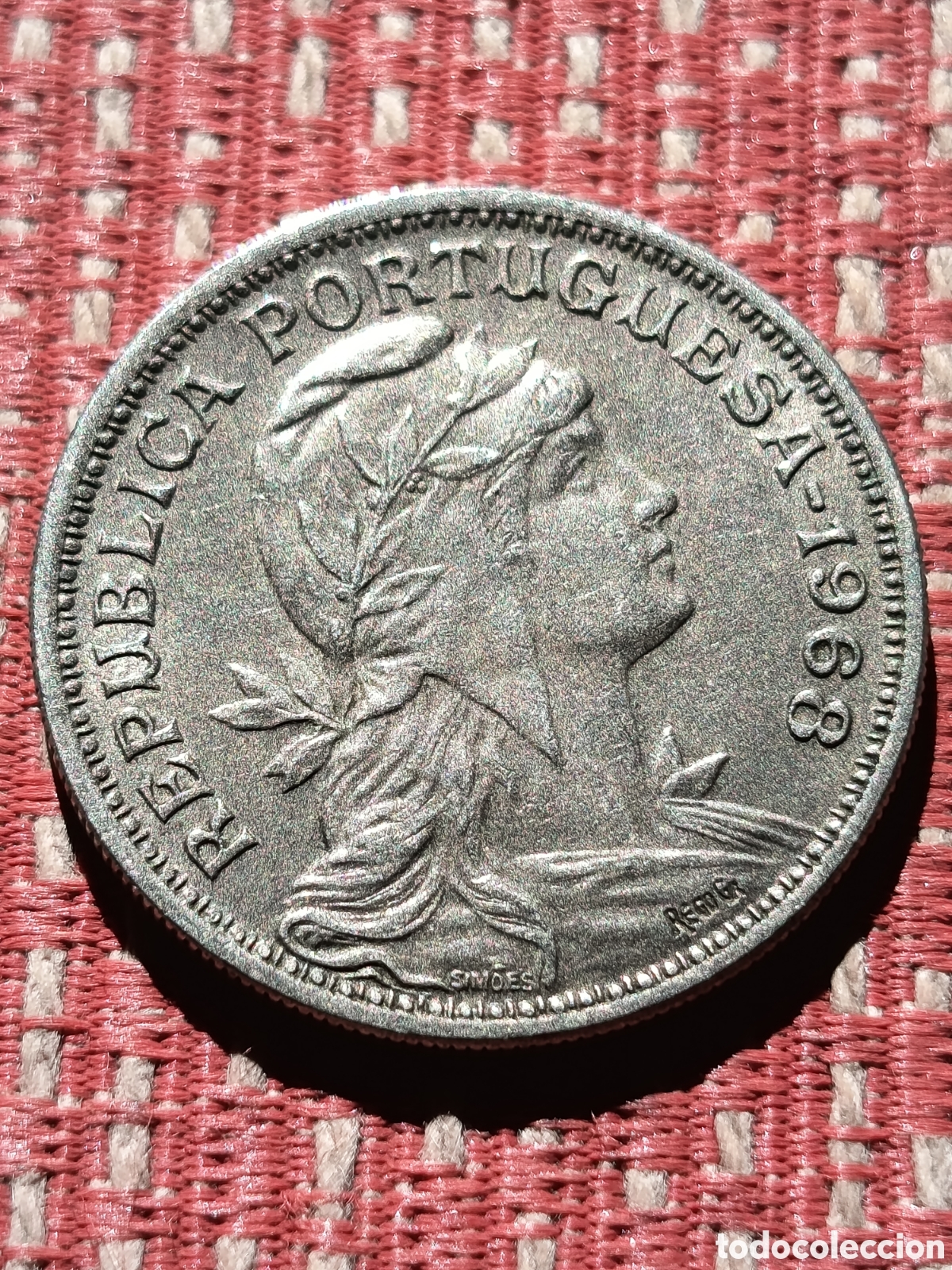 Monedas antiguas de Europa: Portugal 50 Centavos 1968
