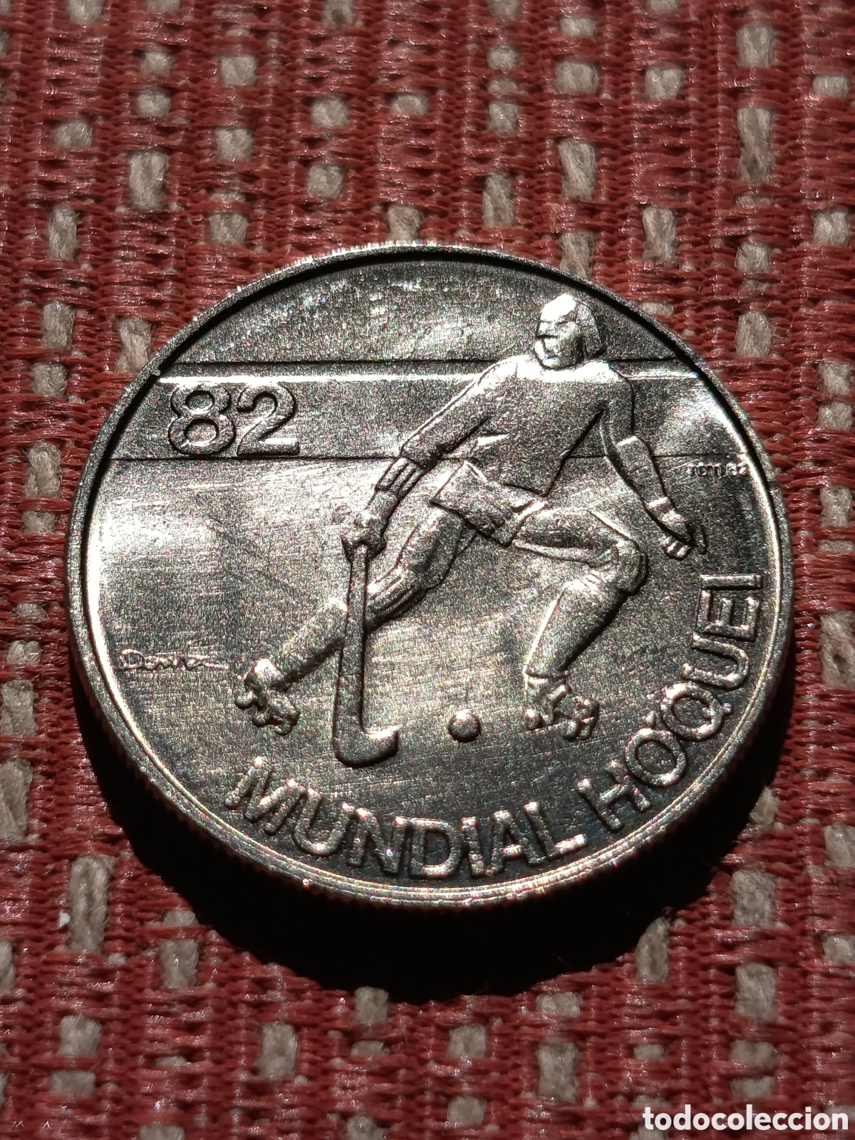 Monedas antiguas de Europa: Portugal 2,5 Escudos 25 Campeonato del Mundo de Hockey 1982