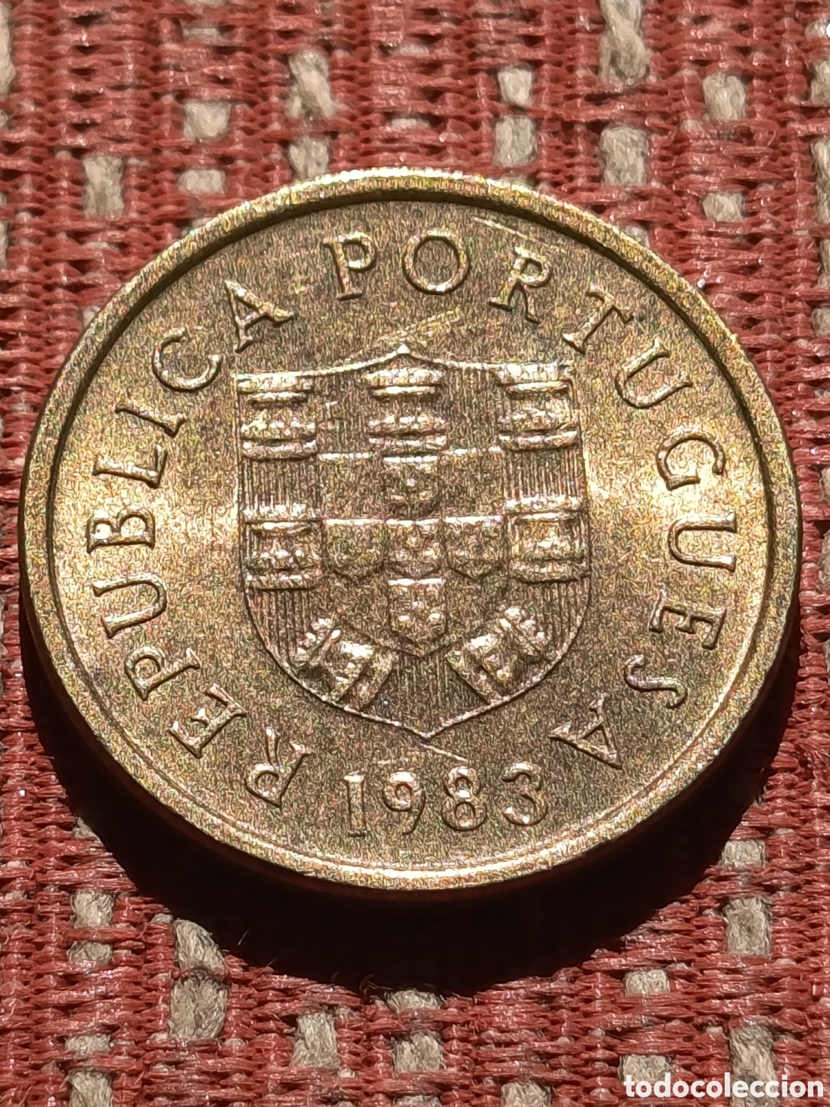 Monedas antiguas de Europa: Portugal 1 Escudo 1983